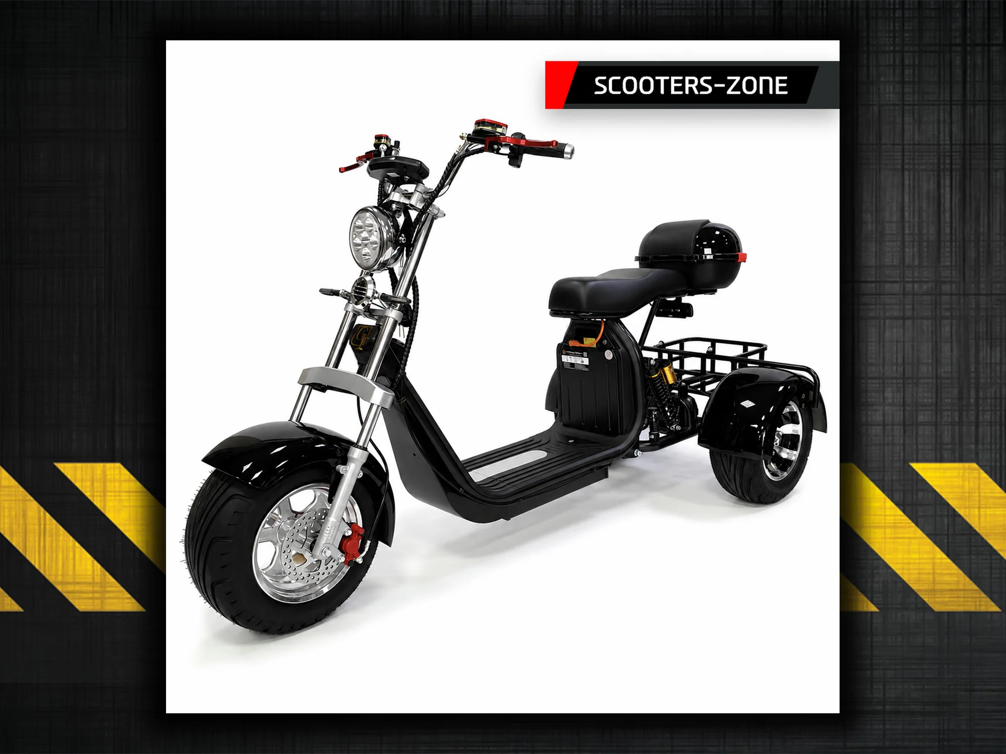 Электроскутер GT X11 TRIKE — фото 1