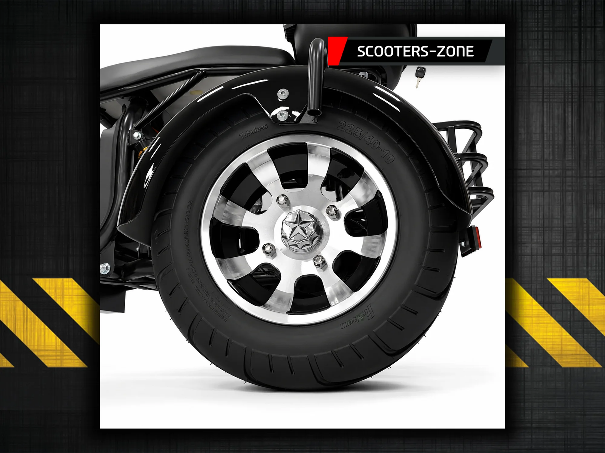 Электроскутер GT X11 TRIKE — фото 4