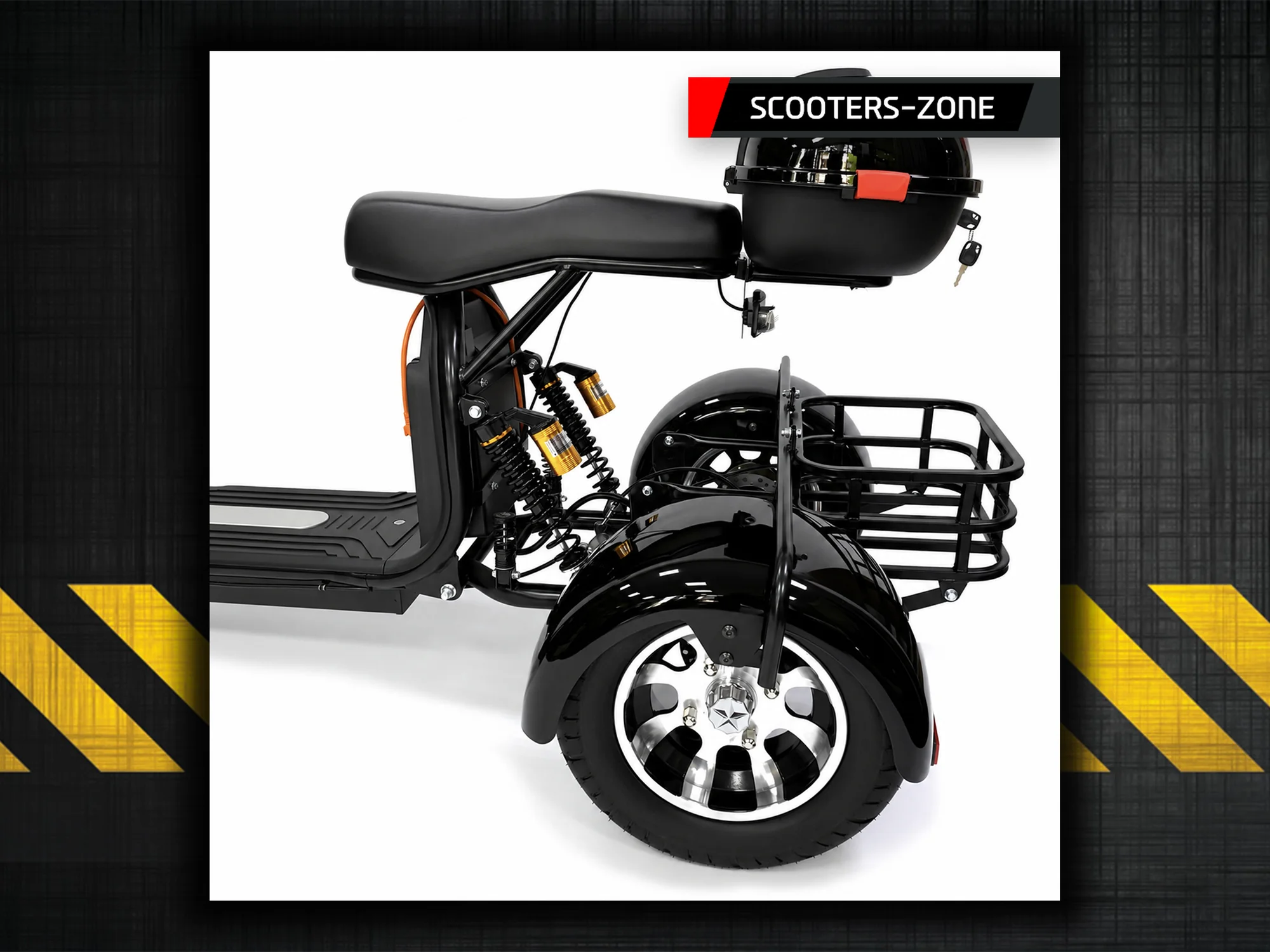 Электроскутер GT X11 TRIKE — фото 5