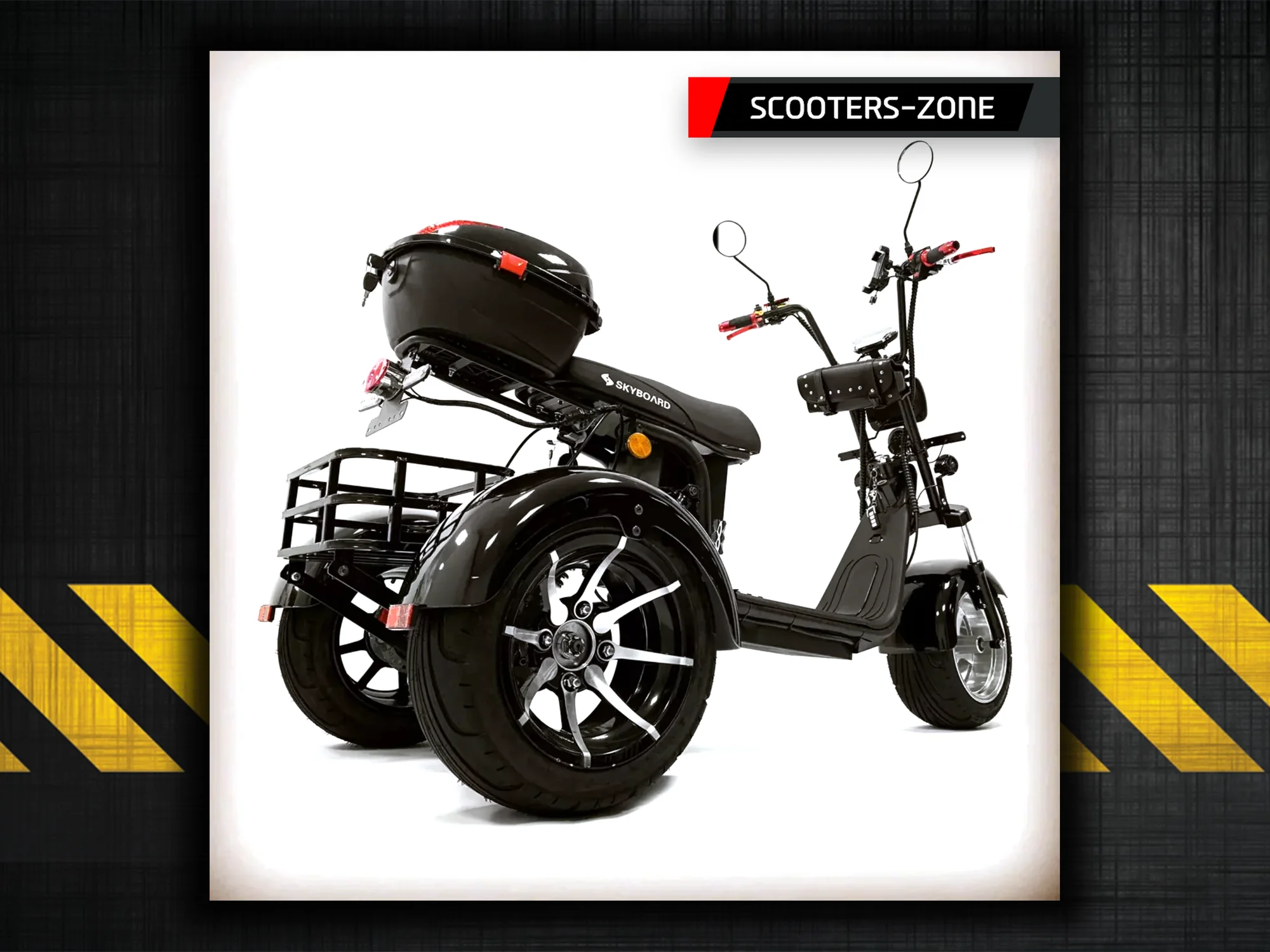 Электроскутер SKYBOARD TRIKE BR60-3000 PRO FAST — фото 2